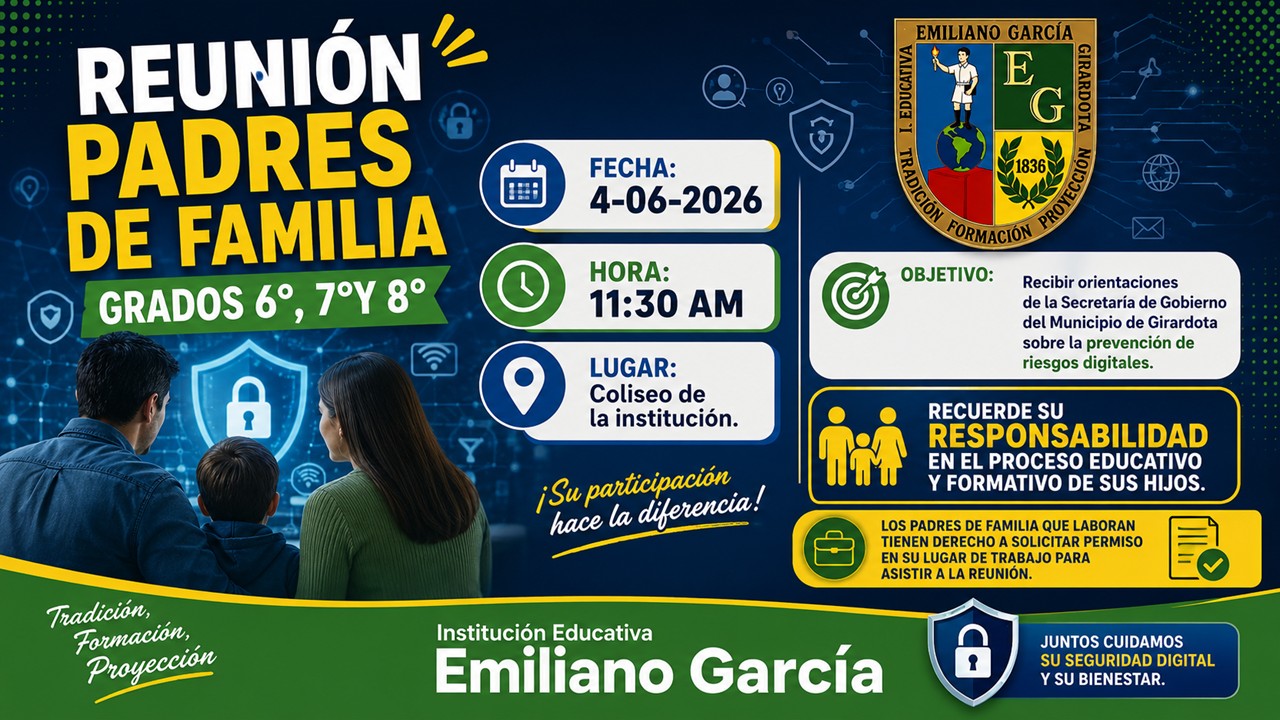 Recibir orientaciones de la Secretaría de Gobierno del Municipio de Girardota sobre la  prevención de riesgos digitales.